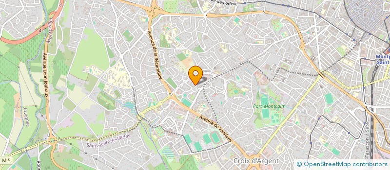 localisation de l'entreprise ASSO BIEN ETRE LOCATAIRES CITE P.VALERY à MONTPELLIER