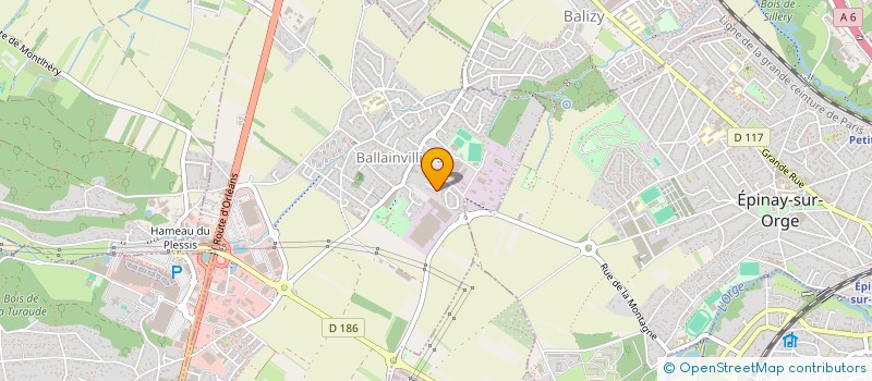localisation de l'entreprise ASSO. CABESTAN à BALLAINVILLIERS