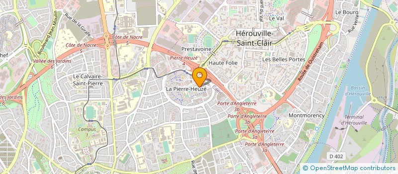 localisation de l'entreprise ASSO CAEN BRIDGE CLUB à CAEN