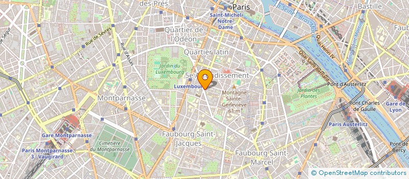 localisation de l'entreprise ASSO CAP LONG COURS CAP 1ERE CLASSE  PARIS