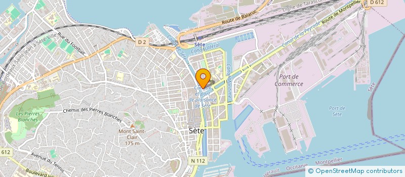 localisation de l'entreprise ASSO.CARTE FIDELITE DU BASSIN DE THAU à SETE