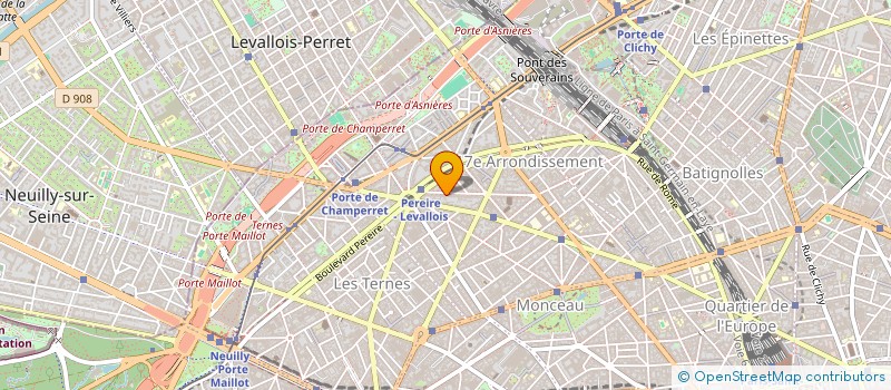 localisation de l'entreprise ASSO CERCLE AMPERE  PARIS