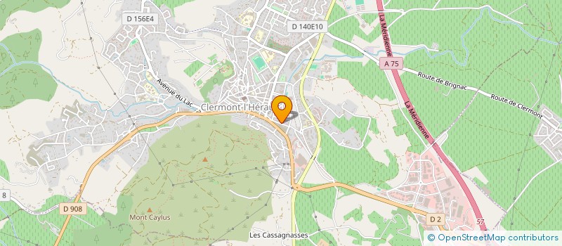 localisation de l'entreprise ASSO CHEVAL ET PLEIN AIR 1901 à CLERMONT-L'HERAULT