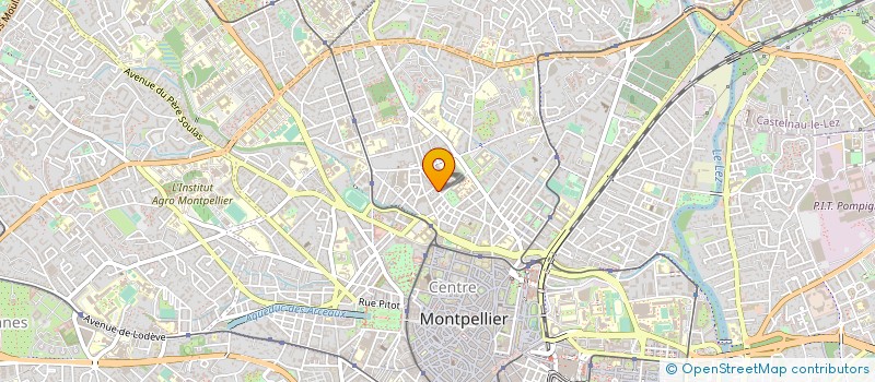 localisation de l'entreprise ASSO CIEL BLEU ACCUEIL JOUR PERS AGEES à MONTPELLIER