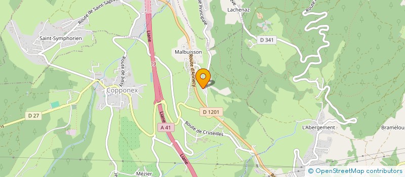 localisation de l'entreprise ASSO CLASSE 1969  CRUSEILLES