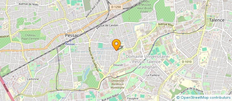 localisation de l'entreprise ASSO COEUR POUR MADAGASCAR à PESSAC