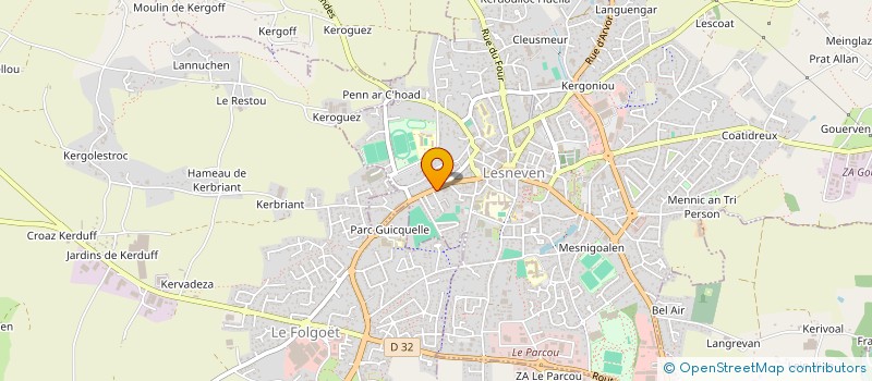 localisation de l'entreprise ASSO COMMERCANTS ARTISANS PLOUDANIEL à PLOUDANIEL