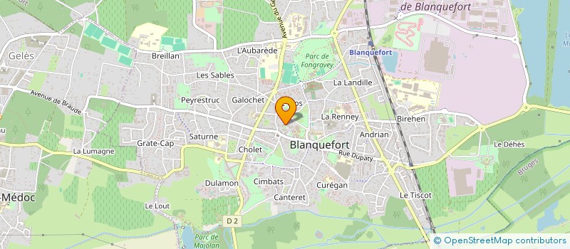 localisation de l'entreprise ASSO COMPAGNIE COULEURS PAR L OREILLE à BLANQUEFORT