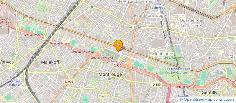 localisation de l'entreprise ASSO COMPAGNIE DE LA PYRAMIDE  PARIS