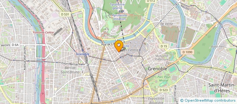 localisation de l'entreprise ASSO CONJOINTS SURVIVANTS DE L'ISERE à GRENOBLE