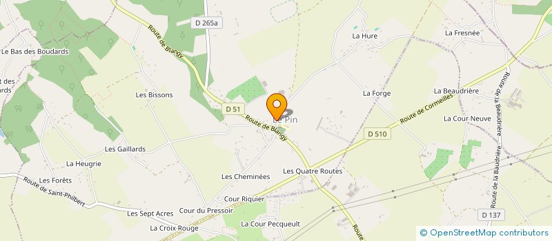 localisation de l'entreprise ASSO CONTRAT CANTON ORGANISME RURAL DEVE  MOYAUX