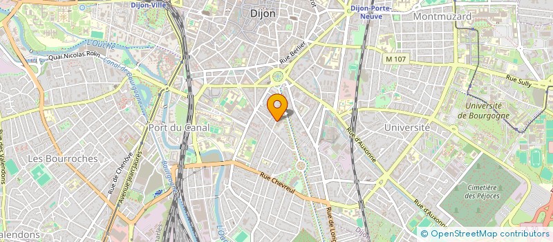 localisation de l'entreprise ASSO.CRECHE DES PRINCES DE CONDE DIJON à DIJON