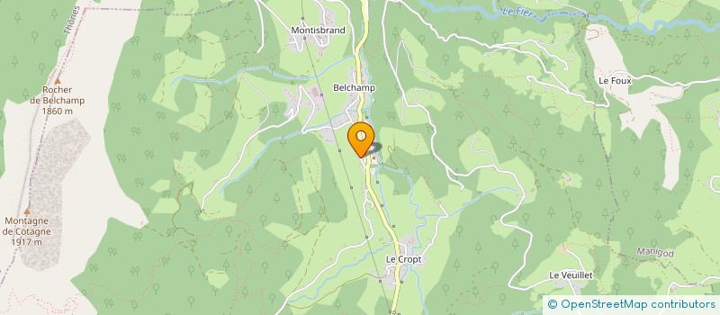 localisation de l'entreprise ASSO CULTE TEMOINS DE JEHOVAH  THONES