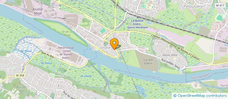 localisation de l'entreprise ASSO CULTIV'ART  INDRE