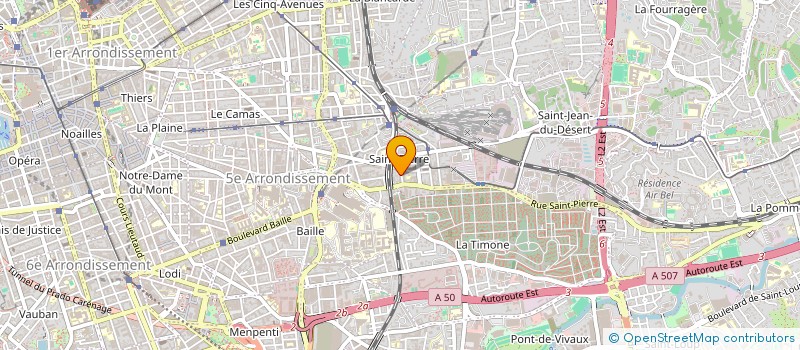 localisation de l'entreprise ASSO CULTURELLE INTERDENERATIONNELLE ET SOLIDAIRE à MARSEILLE
