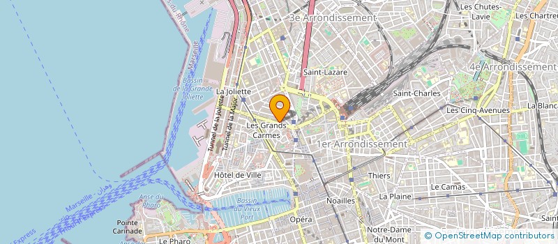 localisation de l'entreprise ASSO CYCLE à MARSEILLE