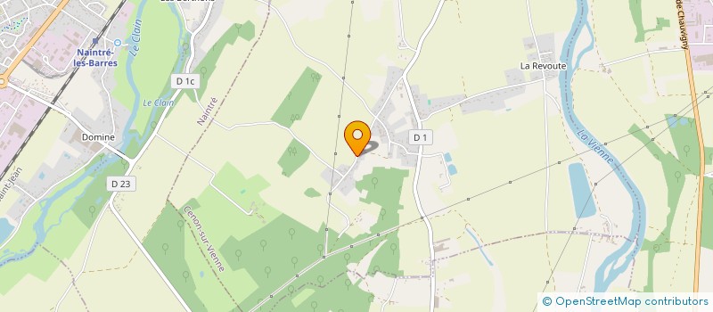 localisation de l'entreprise ASSO CYCLOTOURISTES D'AVAILLES  AVAILLES-EN-CHATELLERAULT