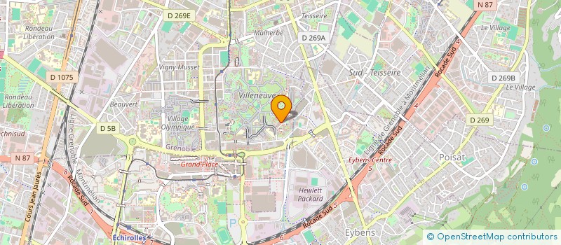localisation de l'entreprise ASSO D ENTRAIDES FAMILIALE à GRENOBLE