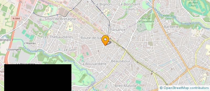 localisation de l'entreprise ASSO DE CERTIFICATION FORESTIERE DES PDL à SAINT-HERBLAIN