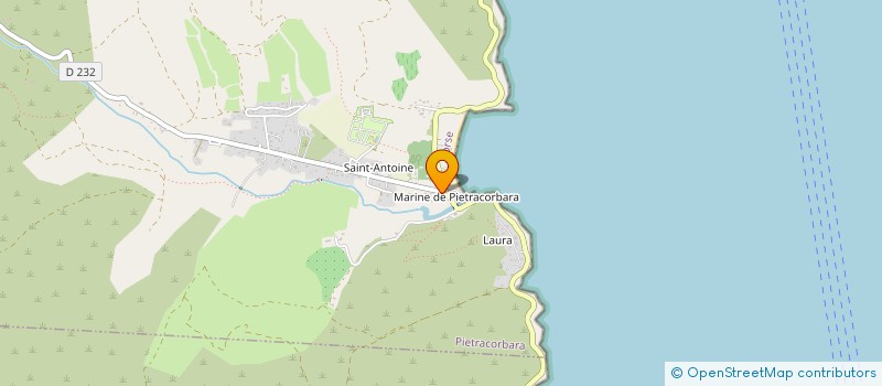 localisation de l'entreprise ASSO DE DEFENSE ET DE PROMOTION DE L OIGNON DE SISCO/OIGNON DU CAP CORSE à SISCO