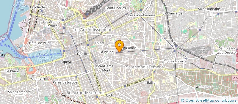 localisation de l'entreprise ASSO DE DISTRIBUTION EQUITABLE LOCALE ET ECO RESPONSABLE à MARSEILLE