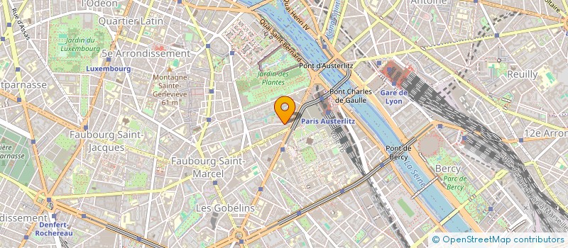 localisation de l'entreprise ASSO DE FINANCEMENT ELECTORALE-LISTE DOMMINIQUE TIBERI MUNICIPALES 2014- 5EME ARR - ENSEMBLE POUR LE 5EME.. à PARIS