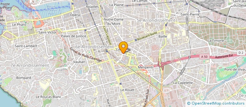 localisation de l'entreprise ASSO DE JEUNES COMORIENS DE MUSIQUE à MARSEILLE