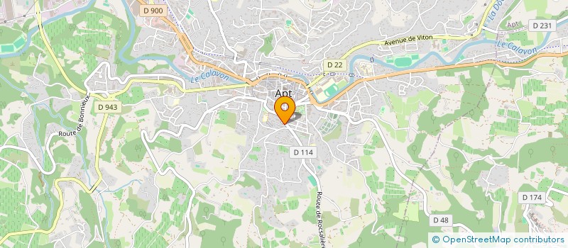 localisation de l'entreprise ASSO DE LA MAISON AGRIC APT  APT