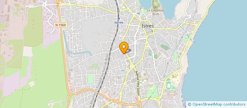 localisation de l'entreprise ASSO DE QUARTIER CAMPAGNE BAILE à ISTRES