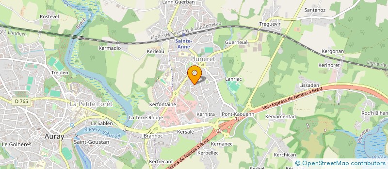 localisation de l'entreprise ASSO DE TAI CHI CHUAN PETITE MER  LE BONO