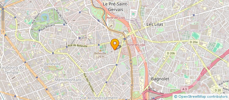 localisation de l'entreprise ASSO DEAD CABALLERO RECORDS  PARIS