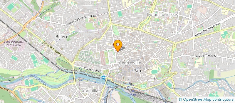 localisation de l'entreprise ASSO DEPA MOUV FRANC PLANNIF à PAU