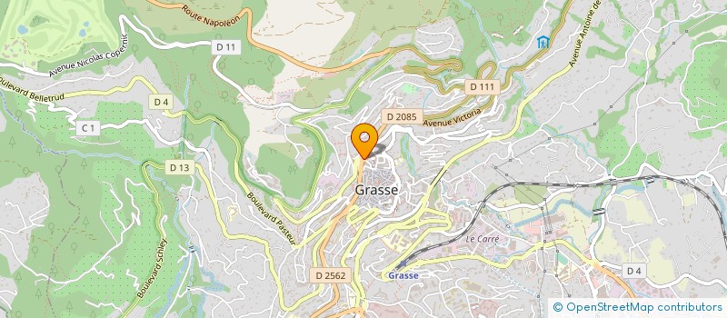 localisation de l'entreprise ASSO DEPART AIDE MERES FAMILLE à GRASSE