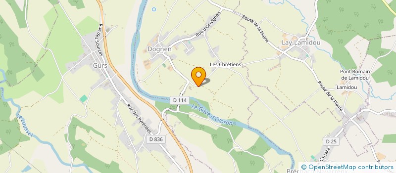 localisation de l'entreprise ASSO DES AMIS DU CHATEAU DE MONGASTON  CHARRE