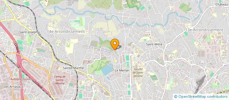 localisation de l'entreprise ASSO DES BENEVOLES DU PANORAMA à MARSEILLE