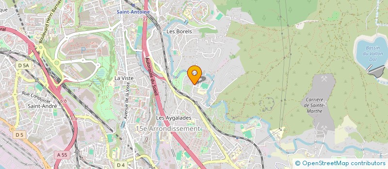 localisation de l'entreprise ASSO DES CHIRURGIENS DENTISTES DE MARSEILLE NORD à MARSEILLE
