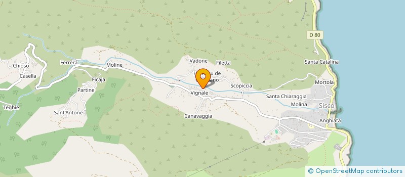 localisation de l'entreprise ASSO DES CHRYSALIDES à SISCO