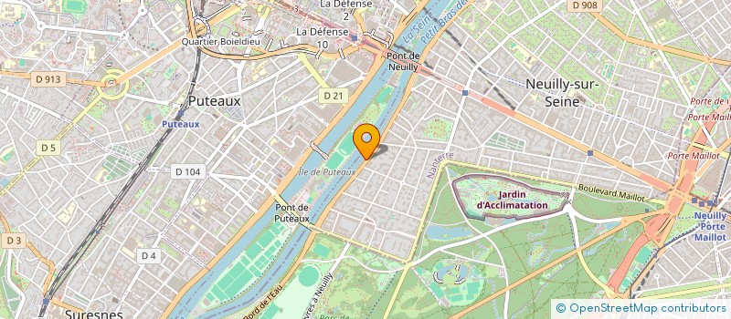 localisation de l'entreprise ASSO DES FEMMES CONTRE L'OSTEOPOROSE à NEUILLY-SUR-SEINE