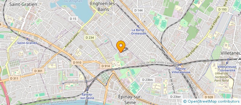 localisation de l'entreprise ASSO DES FEMMES D'AFFAIRES DE PARIS à EPINAY-SUR-SEINE