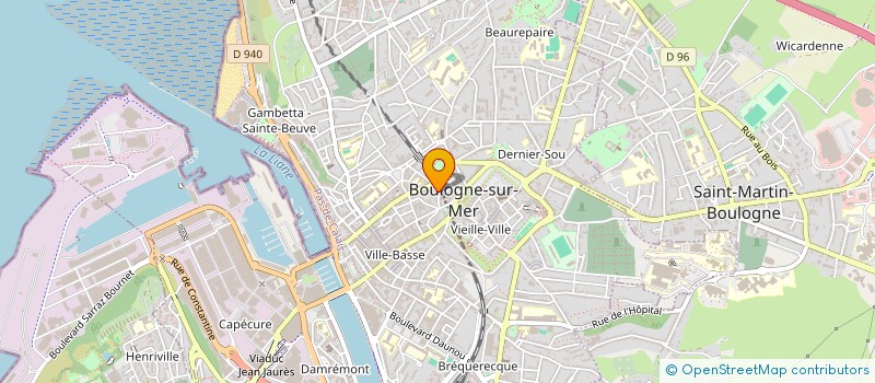 localisation de l'entreprise ASSO DES MAGISTRATS EN EXERCICES MAGISTRATS HONORAIRES ET ANCIENS MAGISTRATS DU TRIBUNAL DE COMMERCE DE BOULOGNE SUR MER à BOULOGNE-SUR-MER