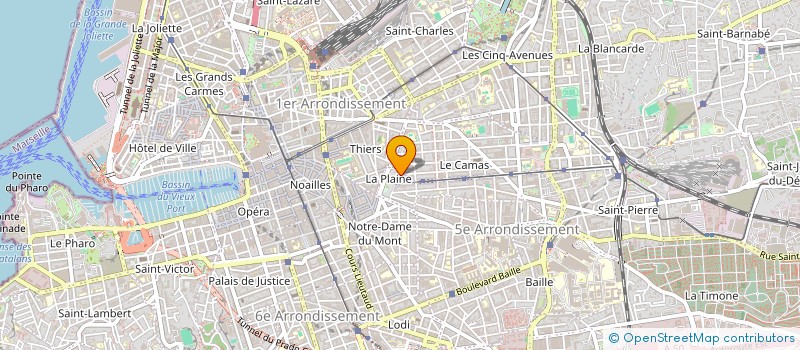 localisation de l'entreprise ASSO DES PLUMES DE L IMAGINAIRE à MARSEILLE
