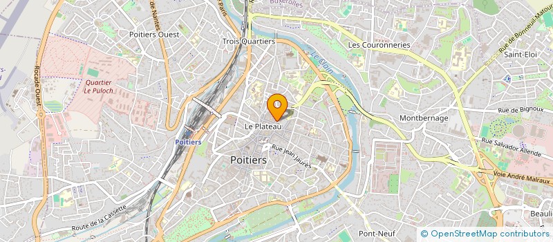 localisation de l'entreprise ASSO DES PRATICIENS DE LA COMMANDE PUBLIQUE à POITIERS