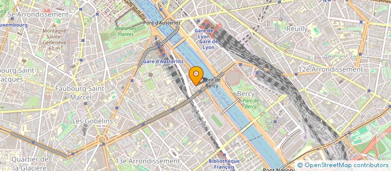 localisation de l'entreprise ASSO DES RESIDENTS DU FOYER DE BELLIEVRE  PARIS