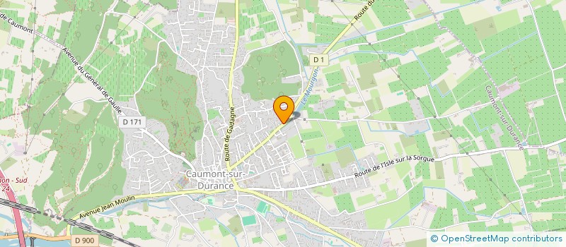 localisation de l'entreprise ASSO DES RIVERAINS DE LA ROUTE DU THOR à CAUMONT-SUR-DURANCE
