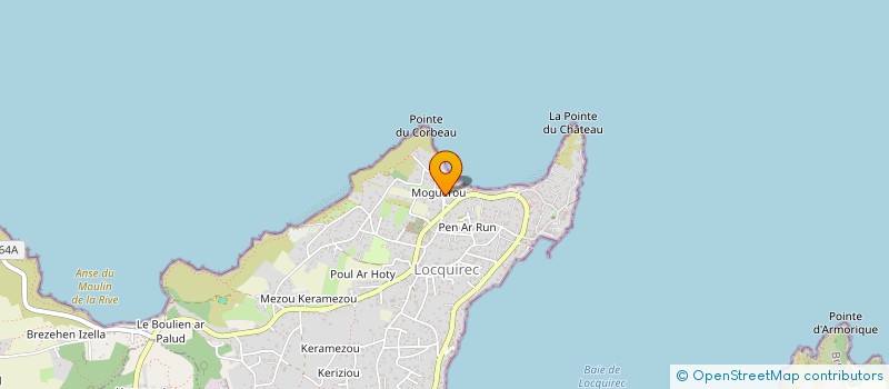 localisation de l'entreprise ASSO DES USAGERS DU PORT à LOCQUIREC