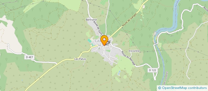 localisation de l'entreprise ASSO DEVEL AMENAG VALL HERA  SAINT-MARTIN-DE-LONDRES