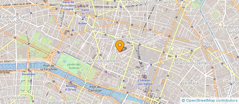 localisation de l'entreprise ASSO DEVELOP DES CARRIERES ARTISTIQUES  PARIS