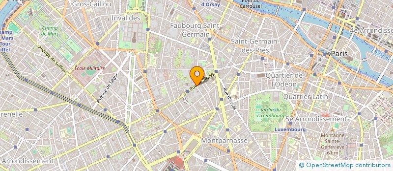 localisation de l'entreprise ASSO DEVELOPPEMENT COMMUNICATION FORMATI  PARIS