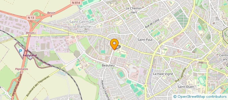 localisation de l'entreprise ASSO DIOCE ENSEI RELIGIEUX à CAEN