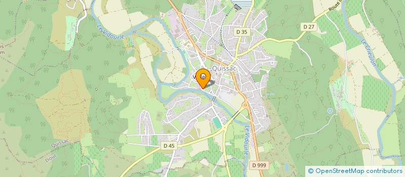 localisation de l'entreprise ASSO DU PONT  QUISSAC